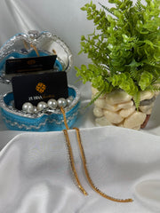 Sterling anklet for girls