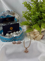 Charming design golden Necklace set for girls/women