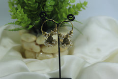 Traditional jumka Bali with pearls for girls/women