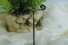 Traditional jumka Bali with pearls for girls/women