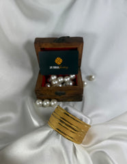 6Pcs Golden bangles Set 2 Kara with 4 bangles