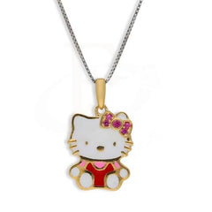 Cute kitty necklace for baby girls
