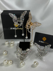 Pearly butterfly catcher