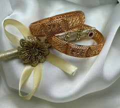 Golden Bangles Set-02
