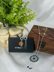 Glamorous design real stone necklace for girls/women