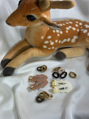 Cute 2 pairs of hair pins and ponies