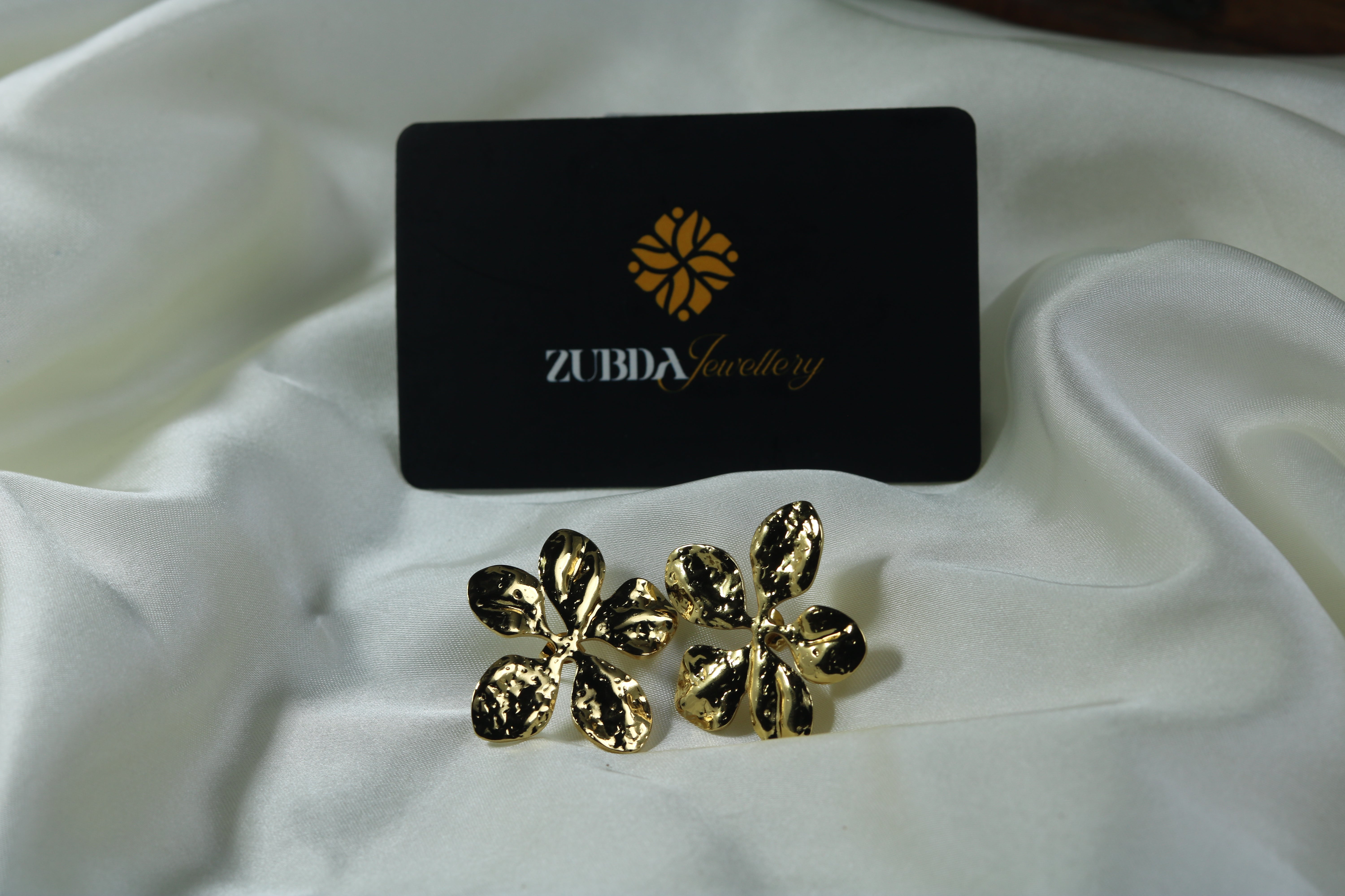 Botanical Flower charm earrings for girls