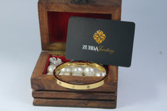 Dazzling unique design gold plated crystal stone Baracelet for girls/women