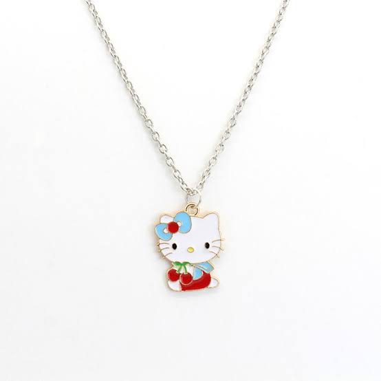 Cute kitty necklace for baby girls